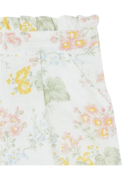 Shorts In Misto Lino Con Stampa Floreale TARTINE ET CHOCOLAT | CA2600213